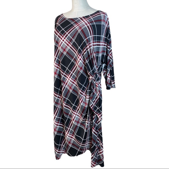 *NWT Signature by Robbie Bee 2X wrap shift dress - Picture 3 of 12